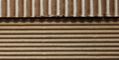 Materiál: E-Flute Corrugated.